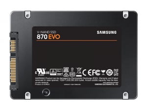 500GB Samsung 870 EVO SSD meghajtó (MZ-77E500B/EU) 3 év garanciával!